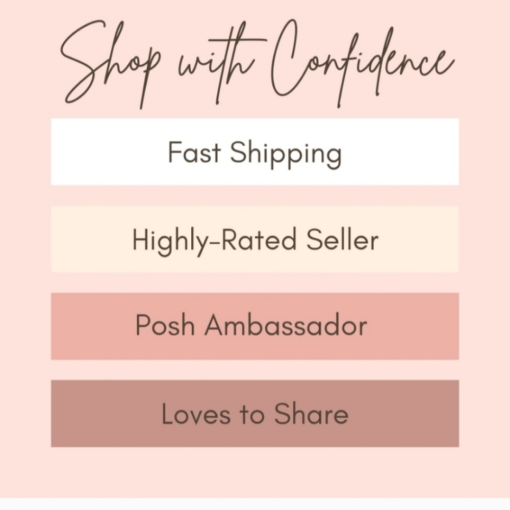 Shop with Confidence!!!